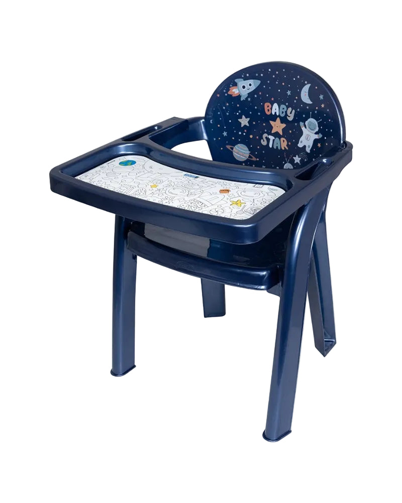 Poltrona C/ Bandeja Removível Infantil Decorada