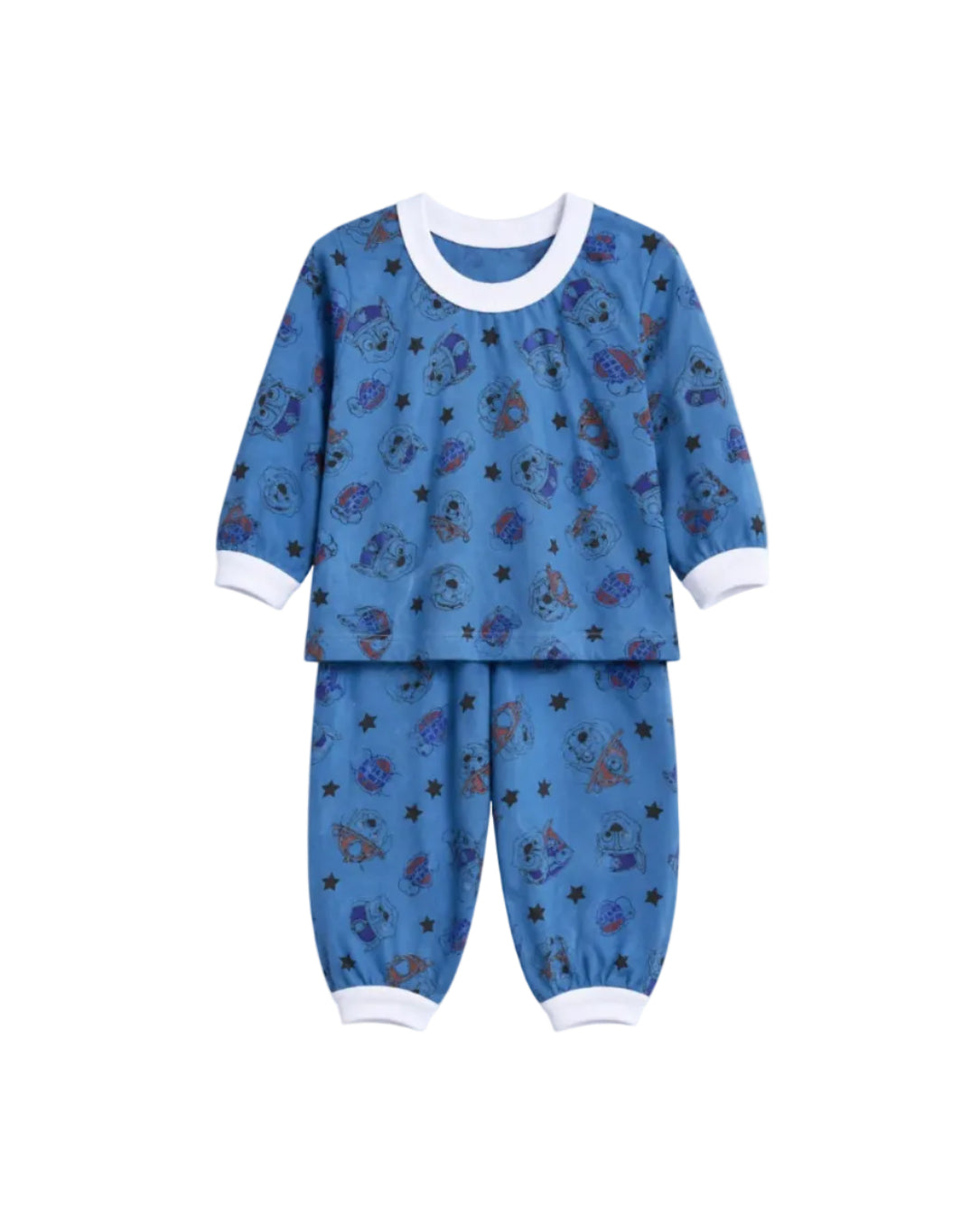 Conjunto De Pijama Infantil Com Punhos