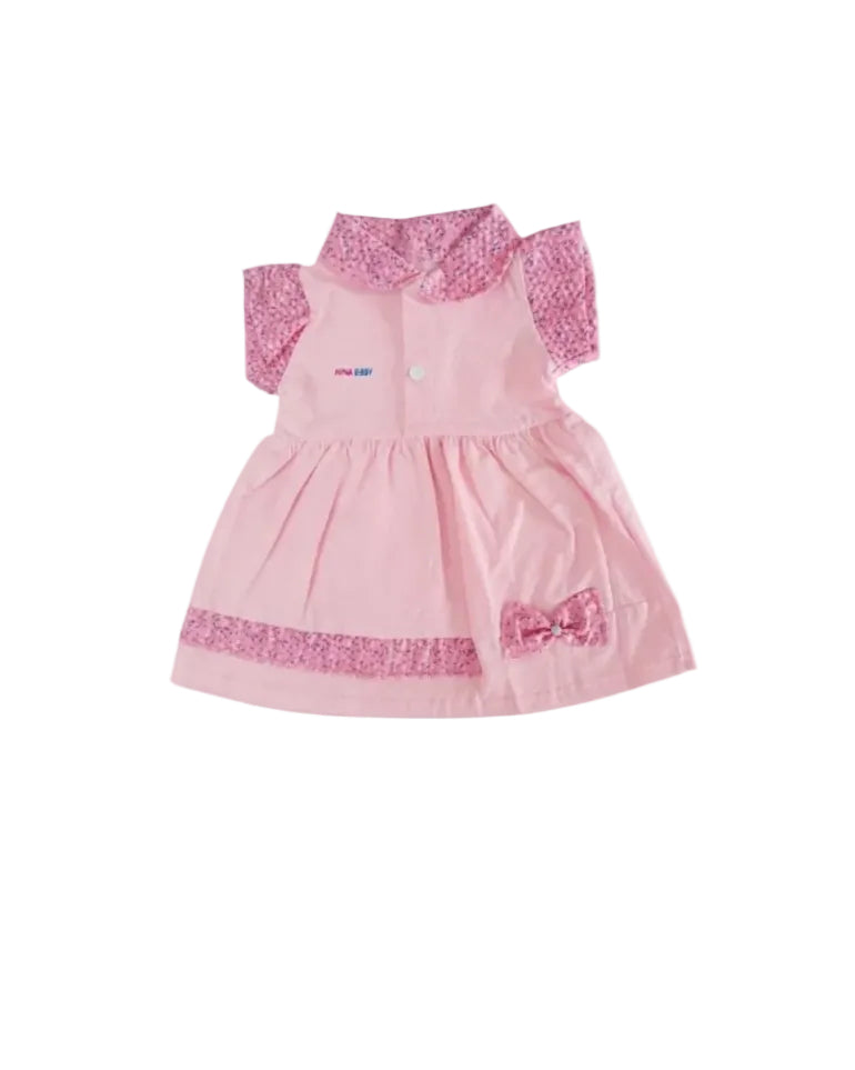 Vestido Infantil, Detalhe De Laço