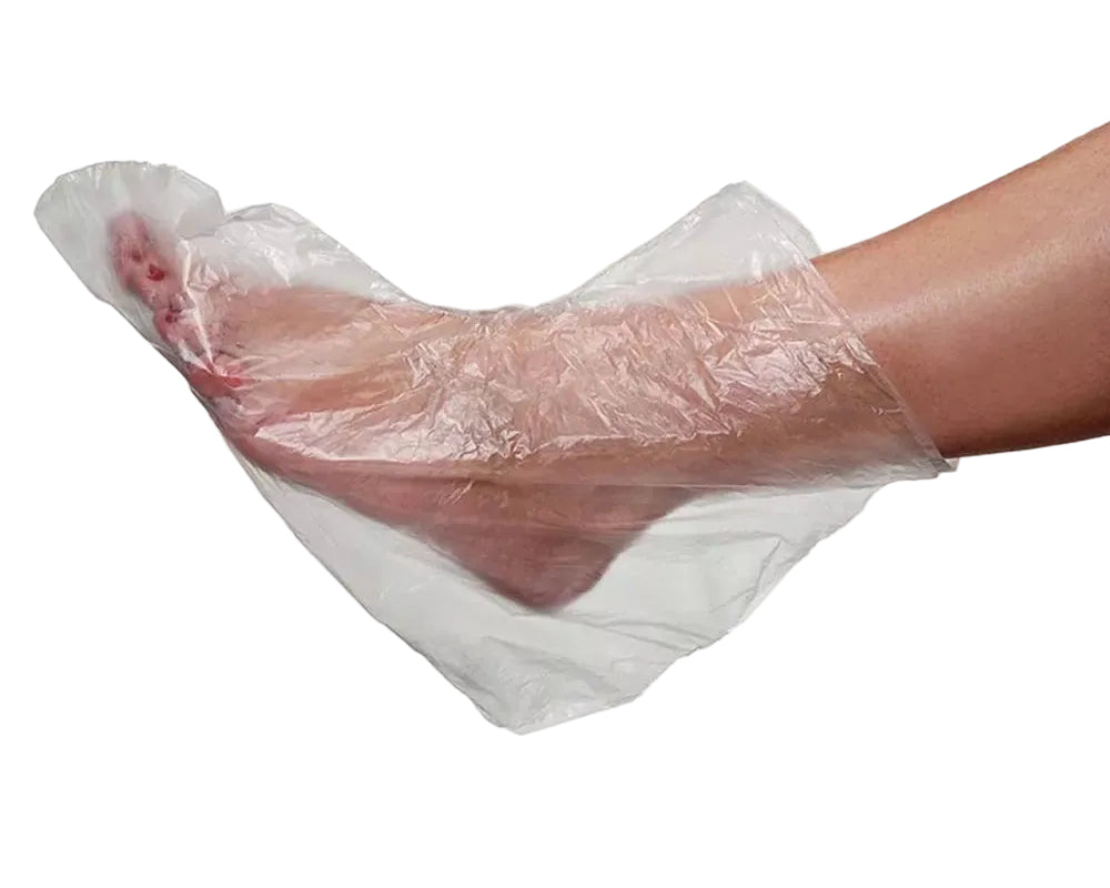 PROTETOR DESCARTÁVEL PLÁSTICO PARA OS PÉS P/20