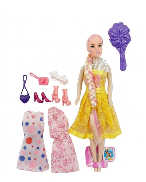 Boneca Fashion Com Kit De Acessórios