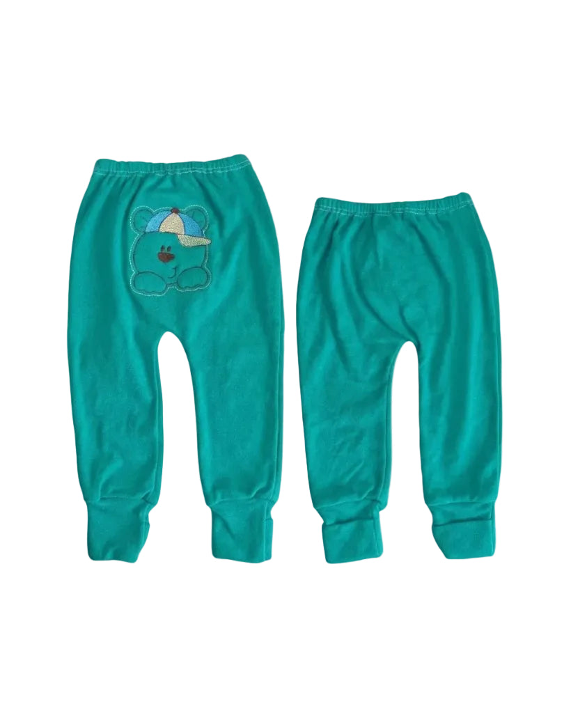 Calça Infantil Em Suedine Com Cós Elástico