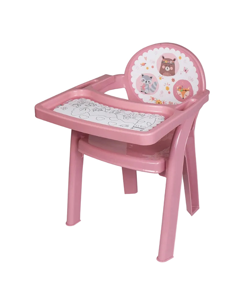 Poltrona C/ Bandeja Removível Infantil Decorada
