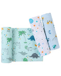 KIT CUEIRO FLANELADO KARINHO ESTAMPADO - 80X60CM - 3 UNIDADES