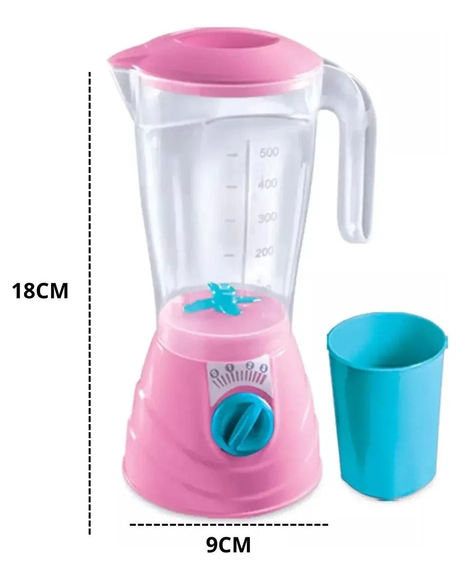 Mini Liquidificador Infantil de Brinquedo com Copo