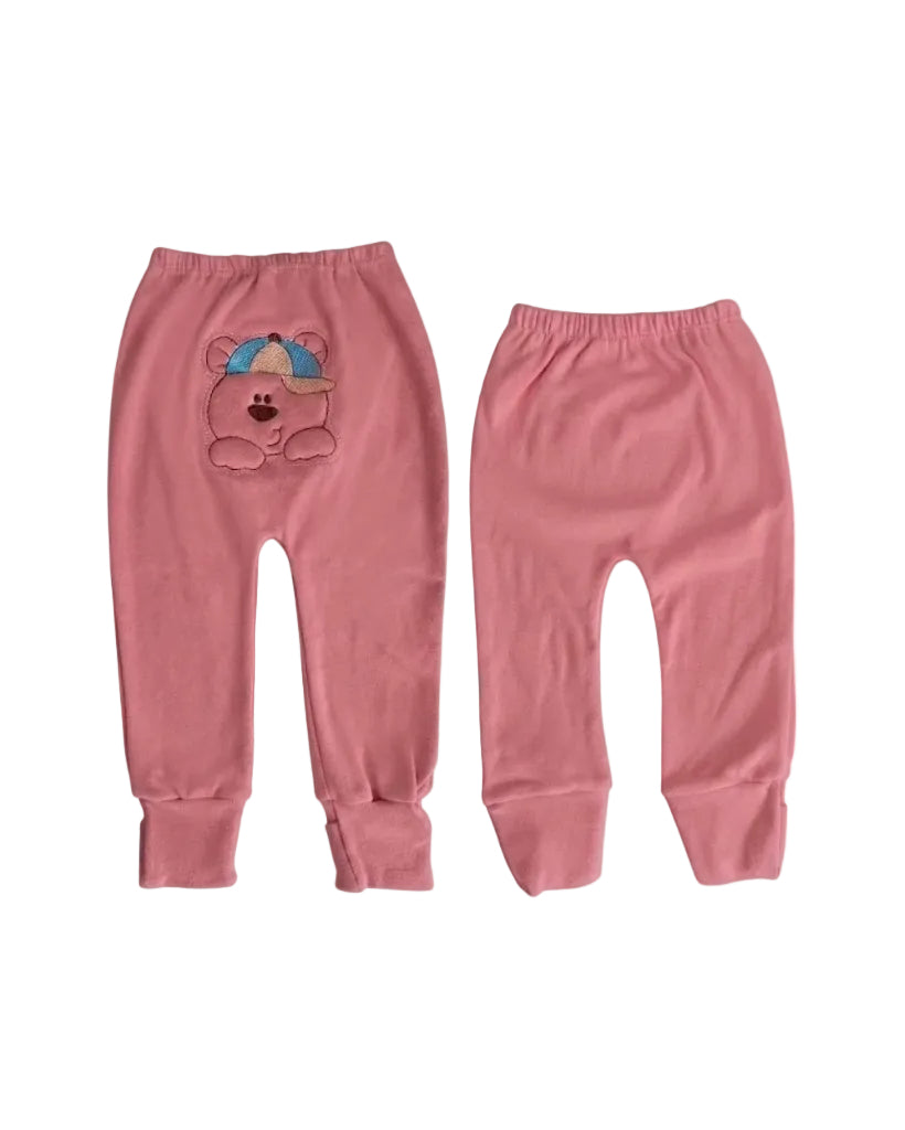 Calça Infantil Em Suedine Com Cós Elástico