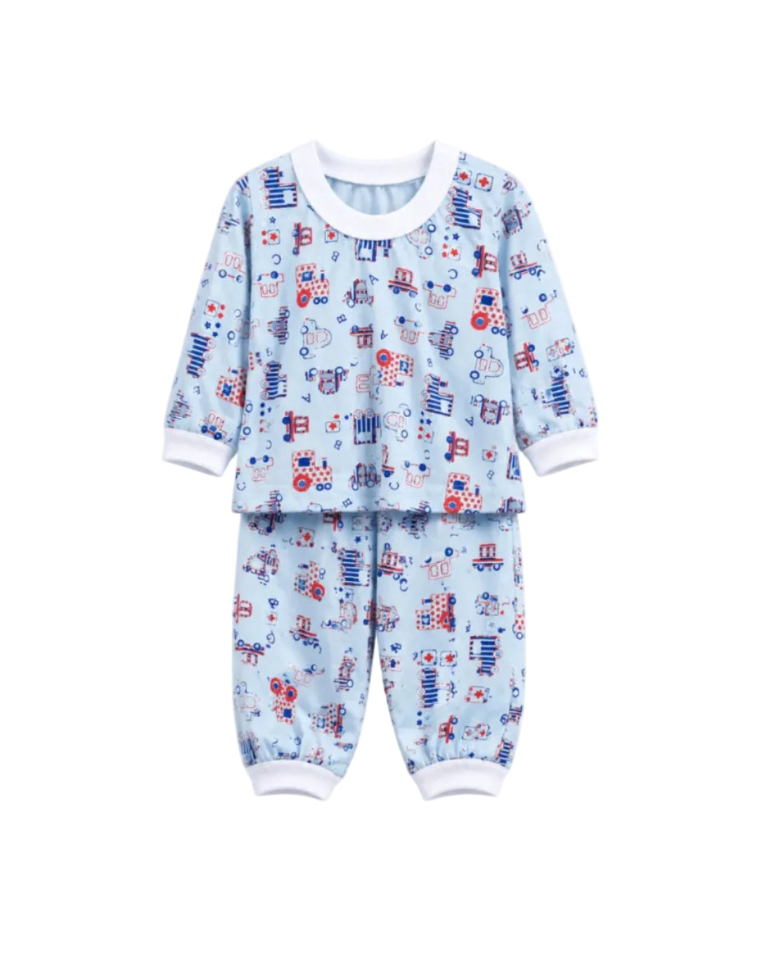Conjunto De Pijama Infantil Com Punhos