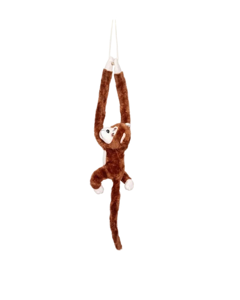 Adorável Macaco De Pelúcia De Braços Longos