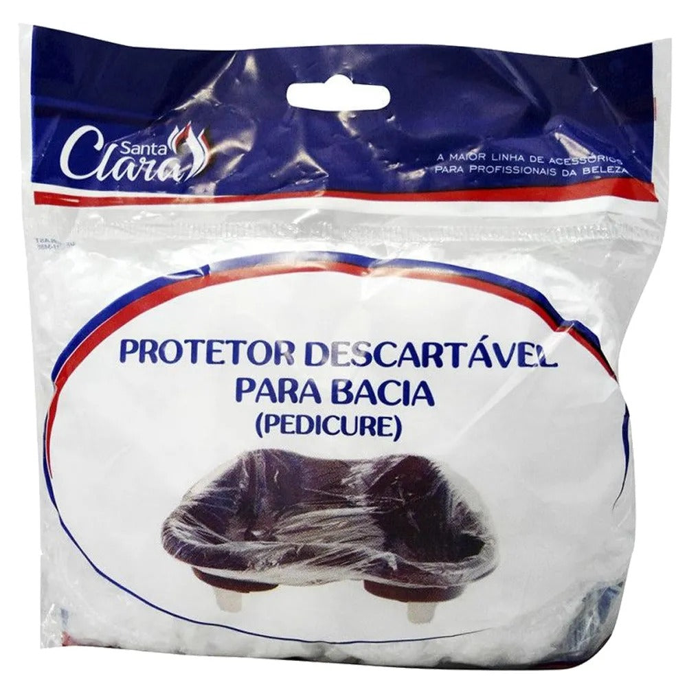 PROTETOR DESCARTÁVEL PARA BACIA DE PEDICURE C/150