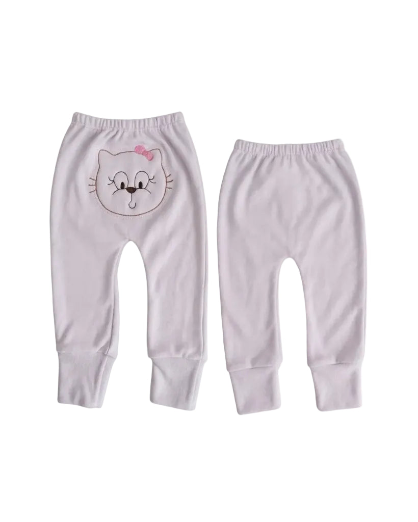 Calça Infantil Em Suedine Com Cós Elástico