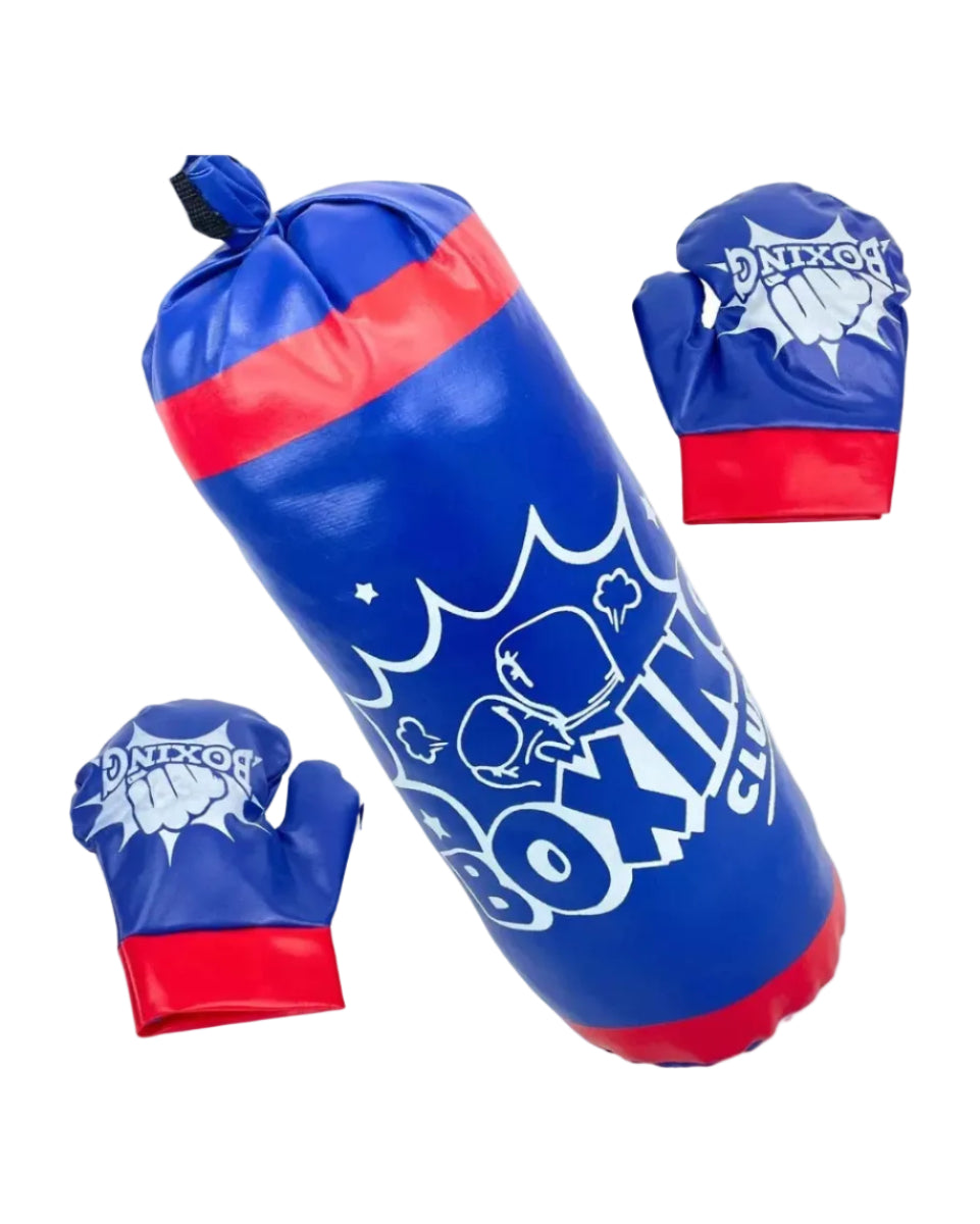 Kit Boxe Infantil Completo – Saco de Pancadas e Luvas