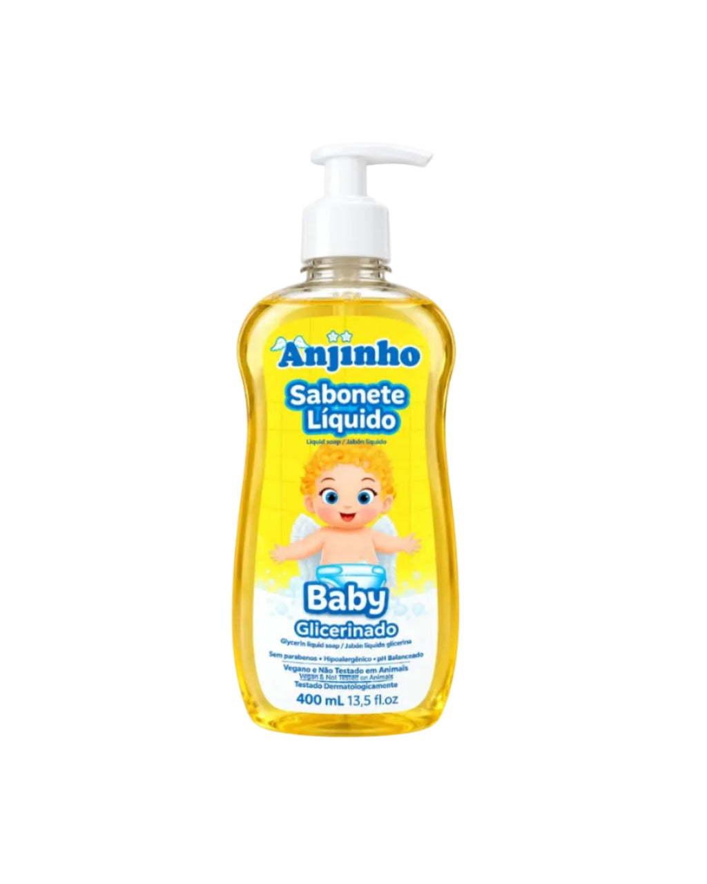 Sabonete Líquido Glicerinado Anjinho 400 ML