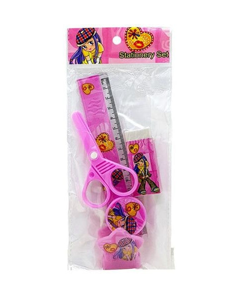 kit escolar Girls Rule Stationery Set
