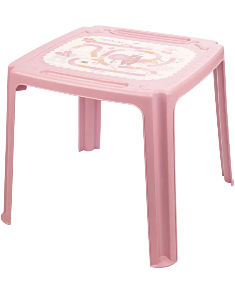 Mesa Infantil  Decorada 54,0x54,0x45,1 cm