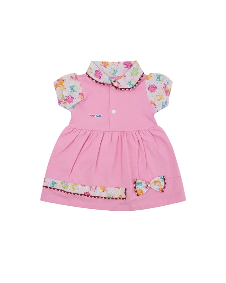 Vestido Infantil, Detalhe De Laço