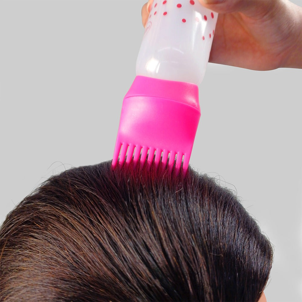 FRASCO APLICADOR COM DENTES PARA TINTURA