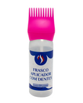 FRASCO APLICADOR COM DENTES PARA TINTURA