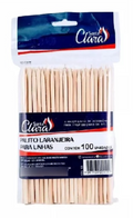 PALITO LARANJEIRA P/UNHA C/100