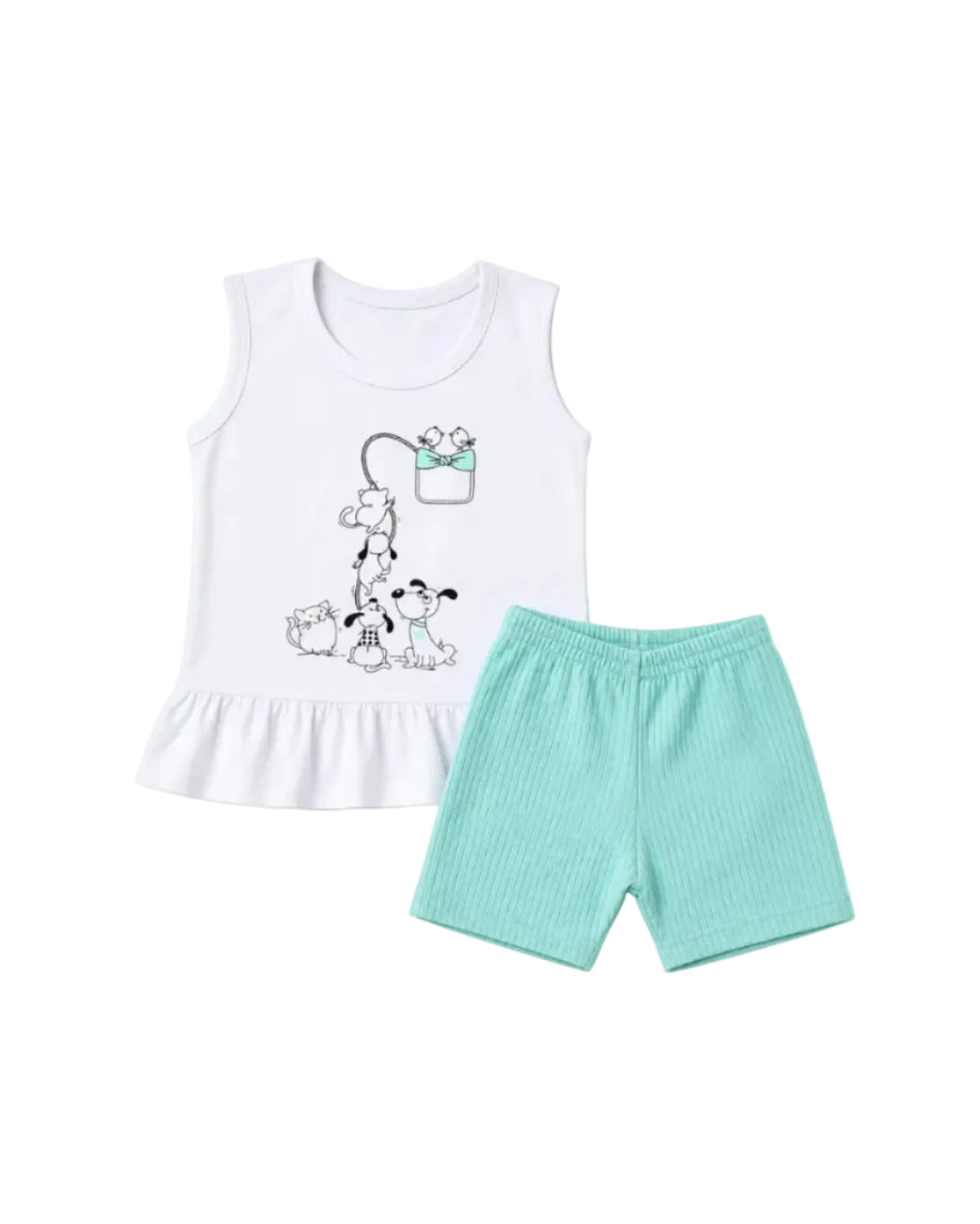 Conjunto Bata E Short