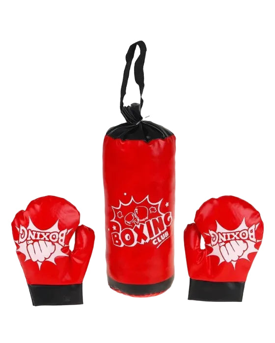 Kit Boxe Infantil Completo – Saco de Pancadas e Luvas