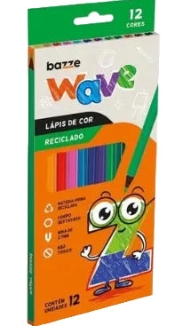 Lápis de cor 12 cores