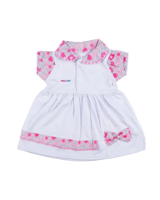 Vestido Infantil, Detalhe De Laço