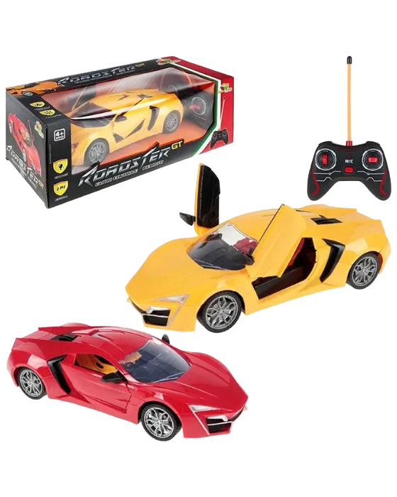 Carro de controle remoto roadster gt, escala 1:14, 7 funcoes
