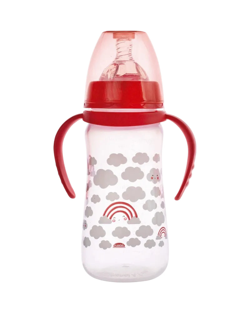 Mamadeira com alca Bico Conforto Decorada 330ml
