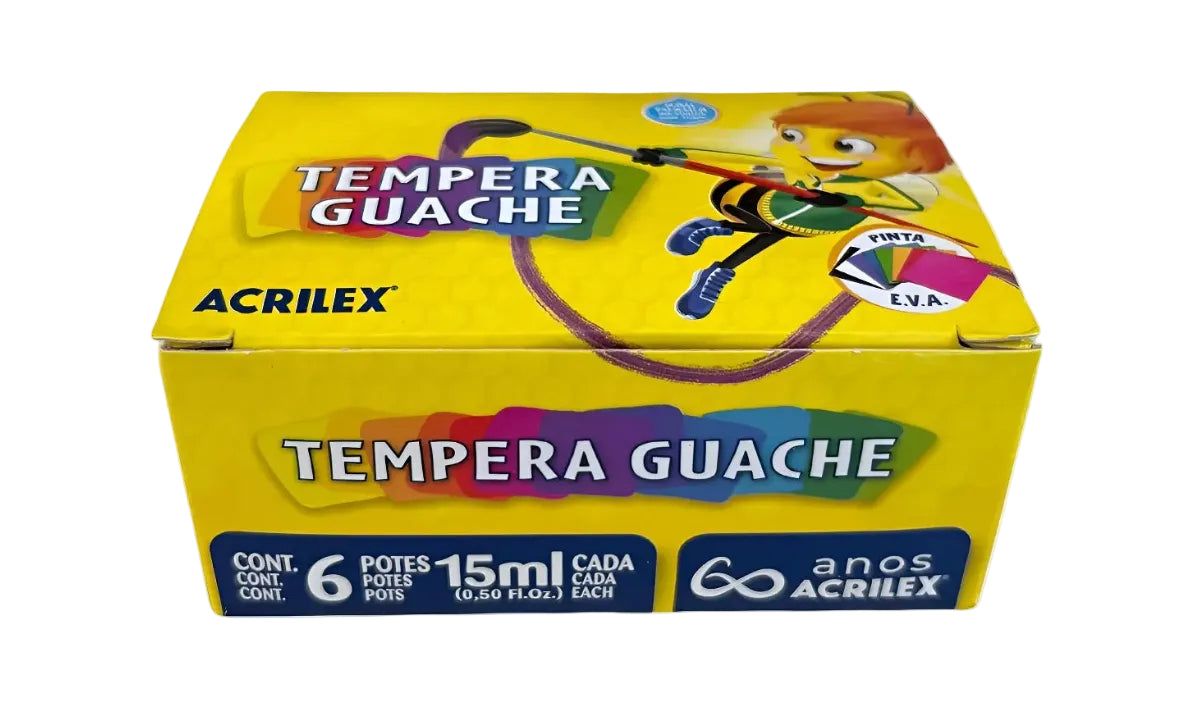 Tinta Têmpera Guache Acrilex