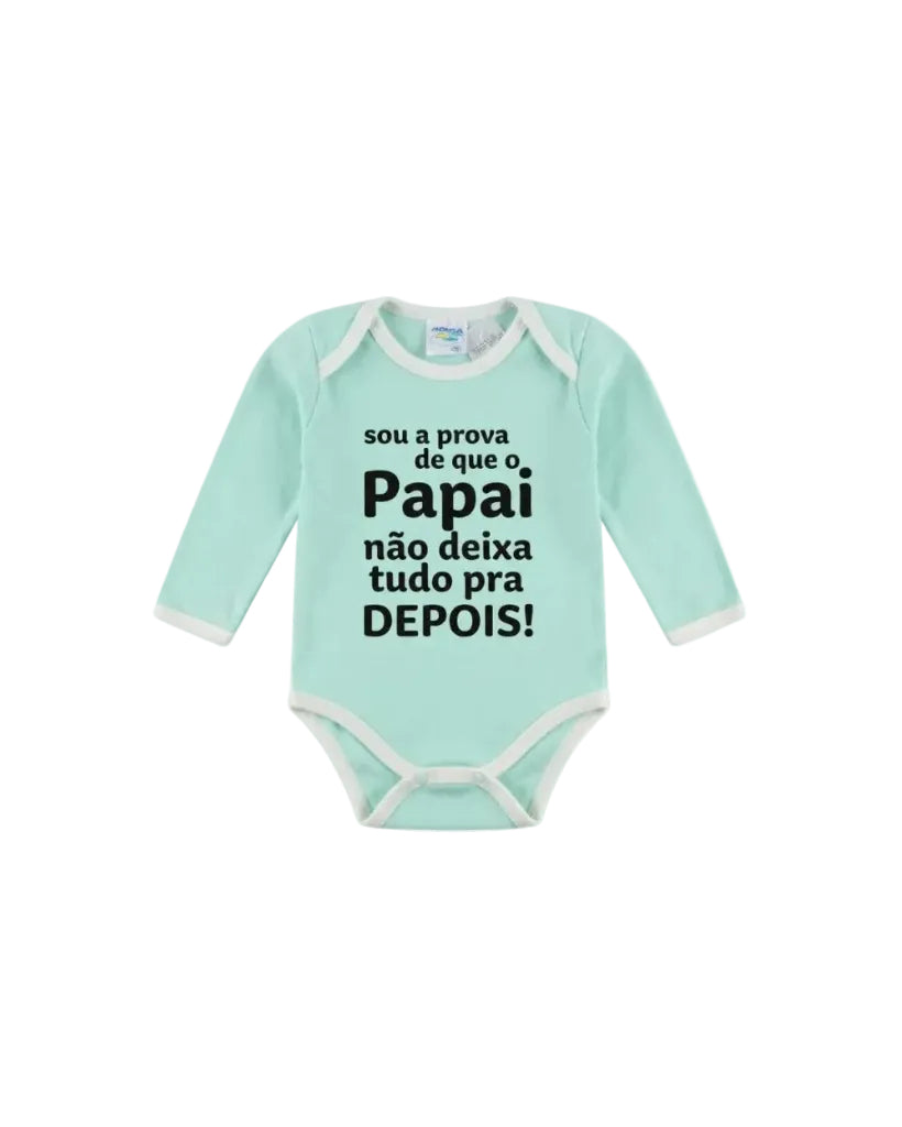 Body De Bebê Em Algodão