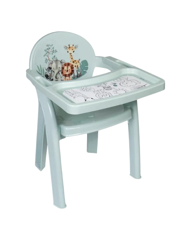 Poltrona C/ Bandeja Removível Infantil Decorada