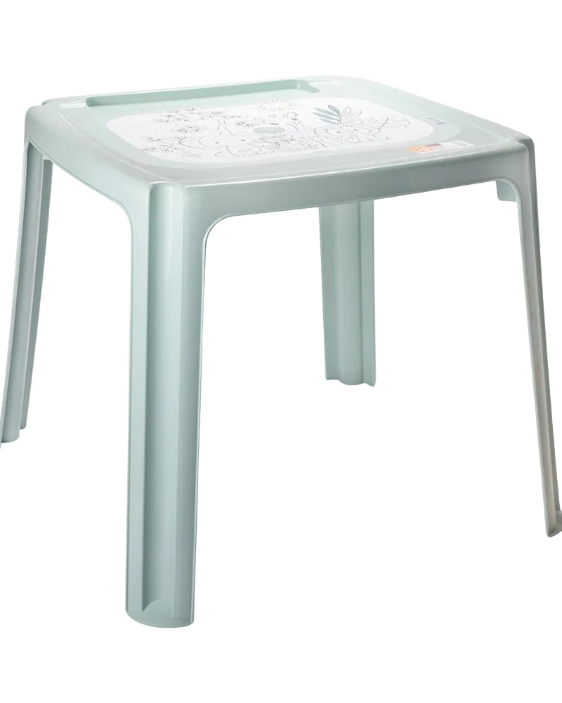 Mesa Infantil  Decorada 54,0x54,0x45,1 cm