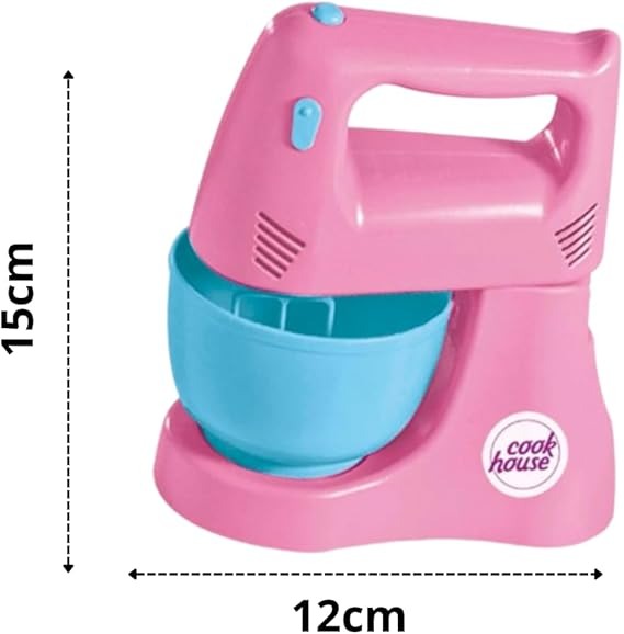 Mini Batedeira Infantil de Brinquedo com Tigela