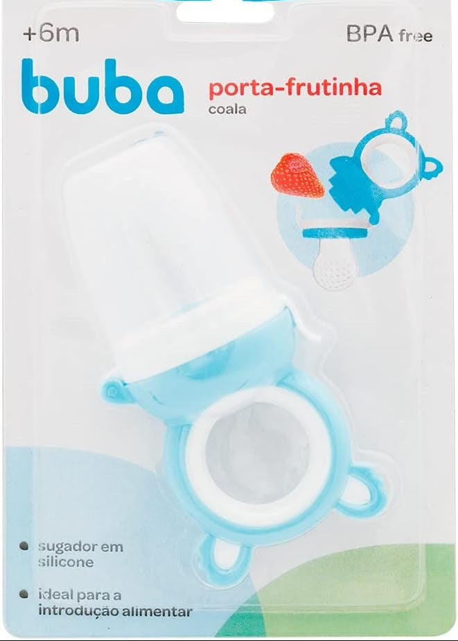 Porta Frutinha Com Bico Em Silicone Buba  6m