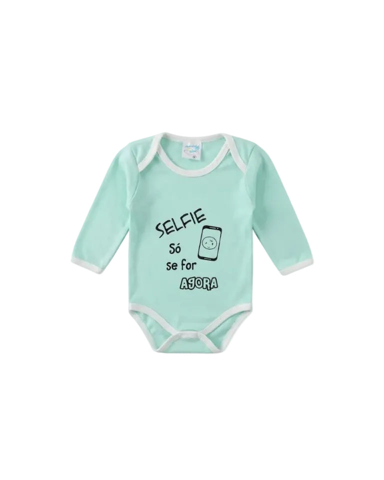 Body De Bebê Em Algodão
