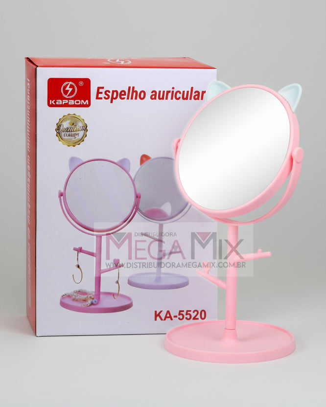 Espelho Auricular com Suporte para Acessórios – KA-5520