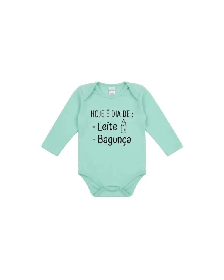 Body De Bebê Em Algodão