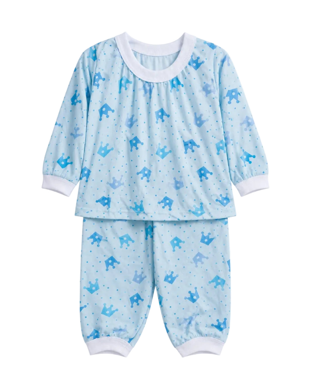 Conjunto De Pijama Infantil Com Punhos