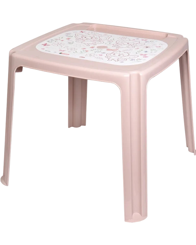 Mesa Infantil  Decorada 54,0x54,0x45,1 cm