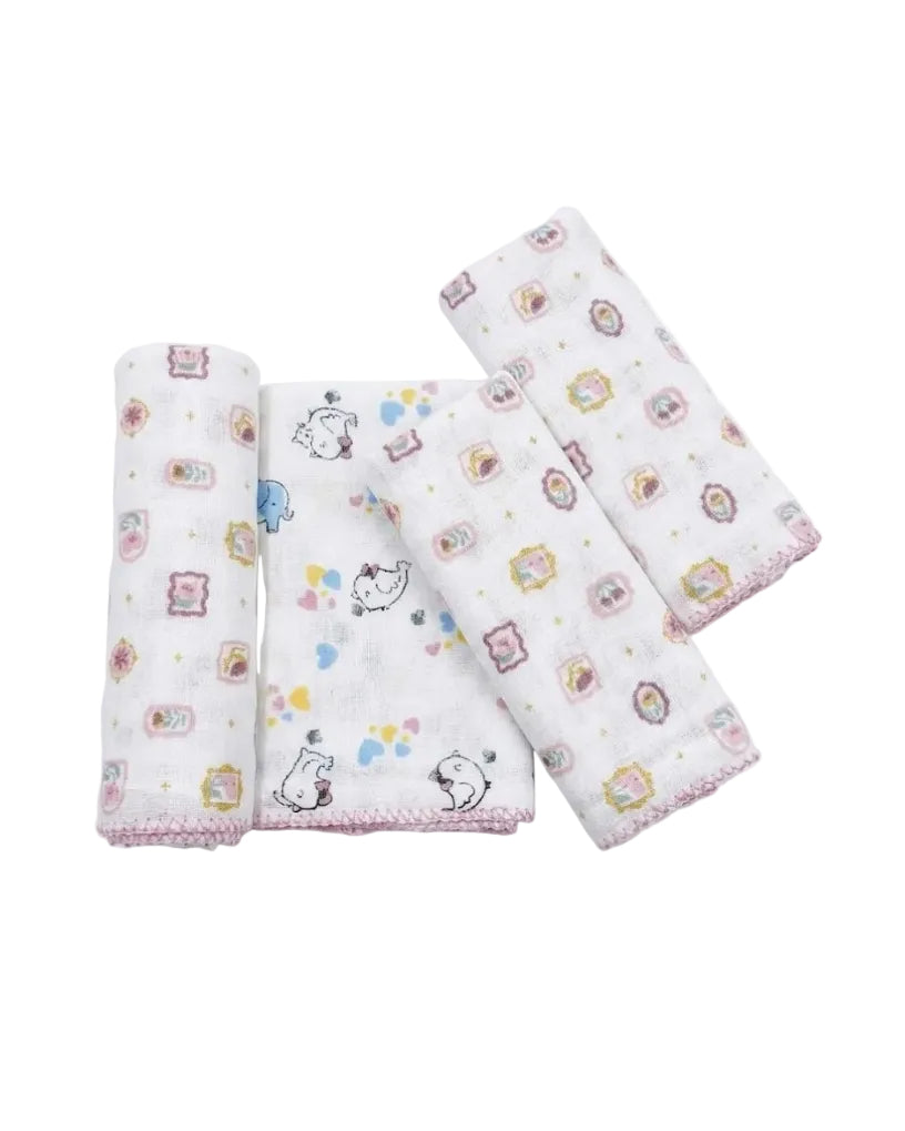 PANO DE BOCA C/3 ESTAMPADO 35 X 40 BUBLIM