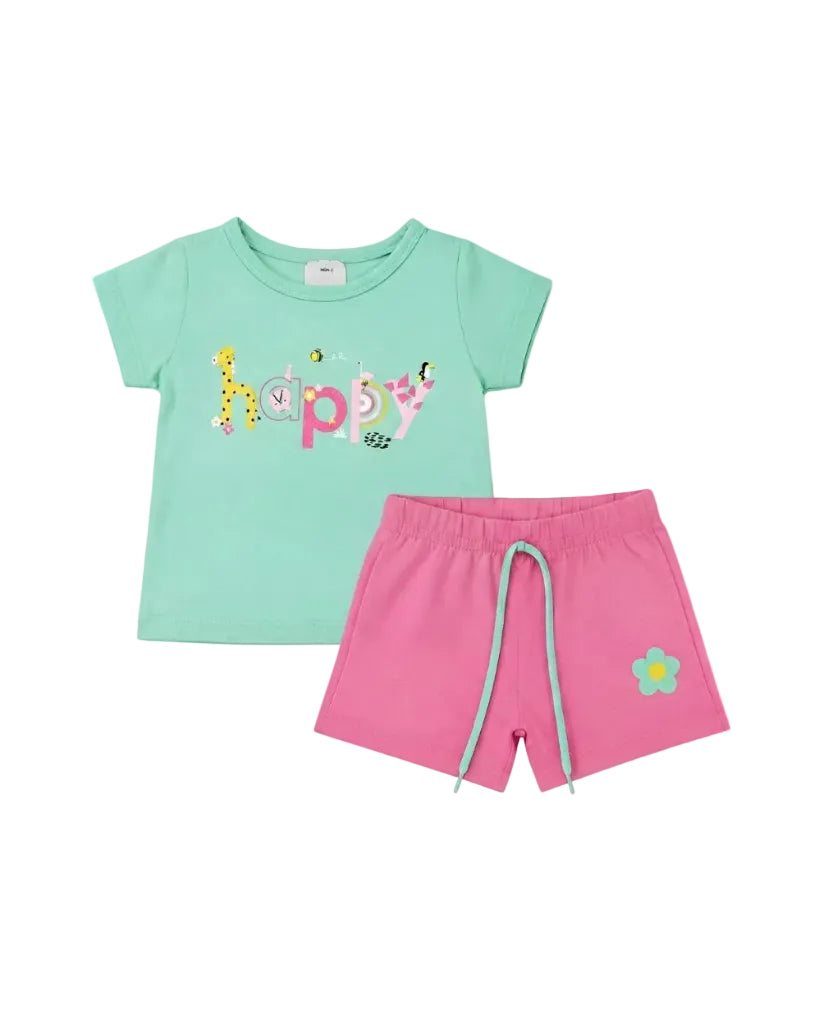 Conjunto Blusa E Short