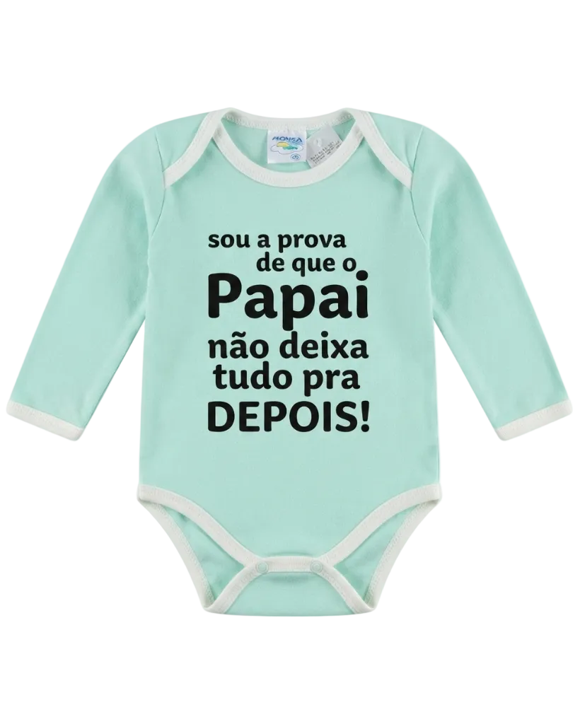 Body De Bebê Em Algodão