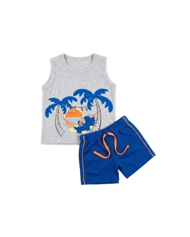 Conjunto Regata Meia Malha