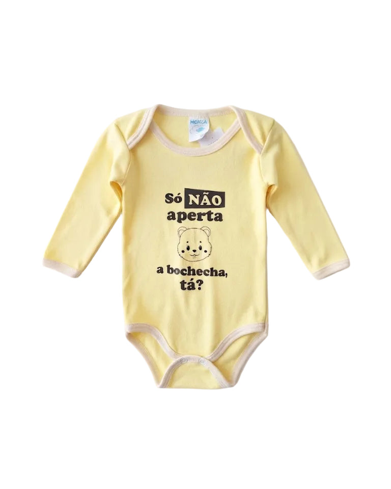 Body De Bebê Em Algodão