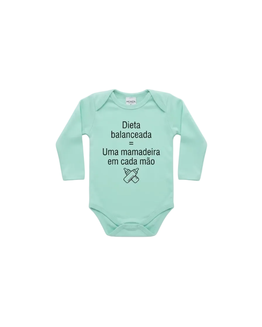 Body De Bebê Em Algodão